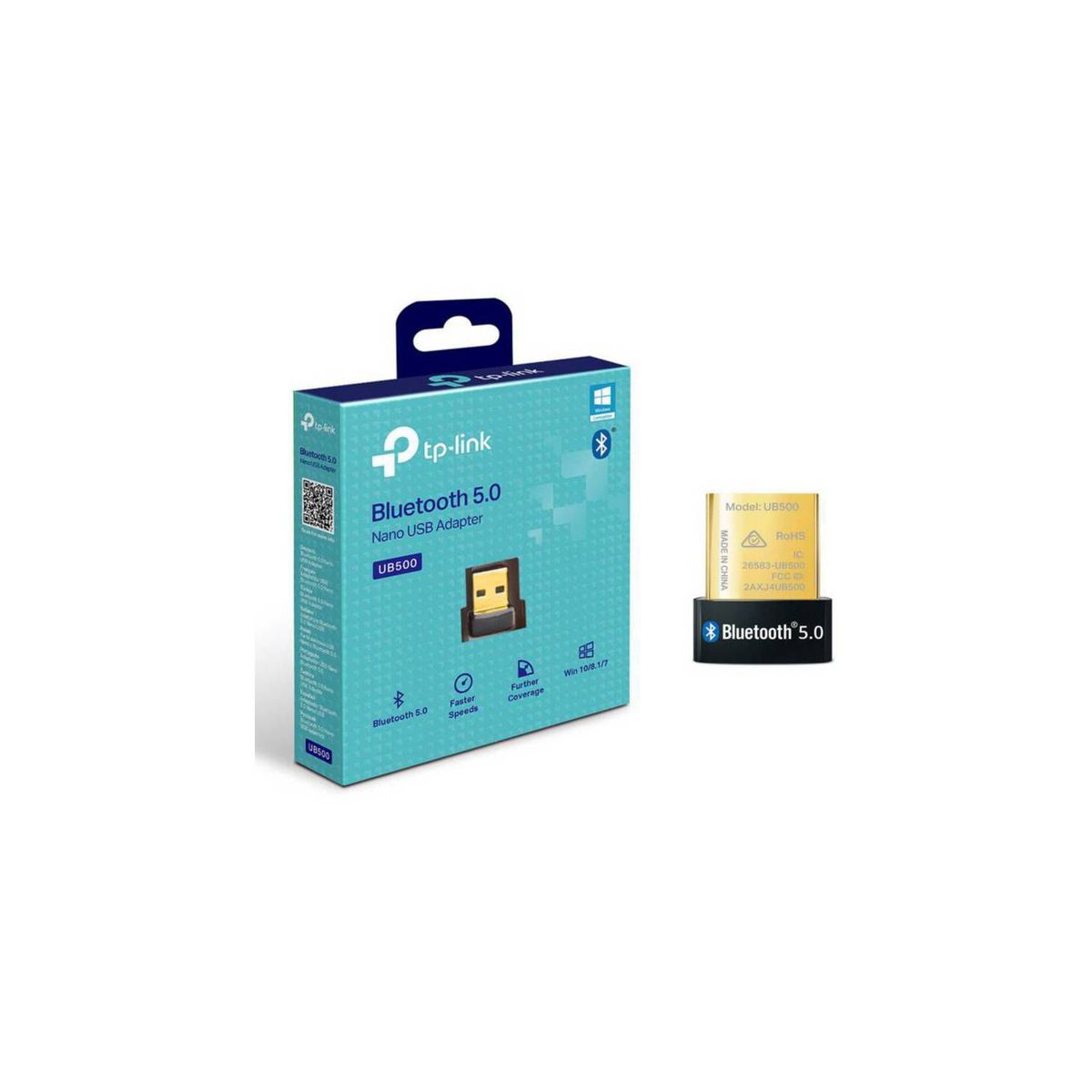 TP LINK - ADAPTADOR BLUETOOTH TP-LINK UB500 5.0 NANO USB BOX