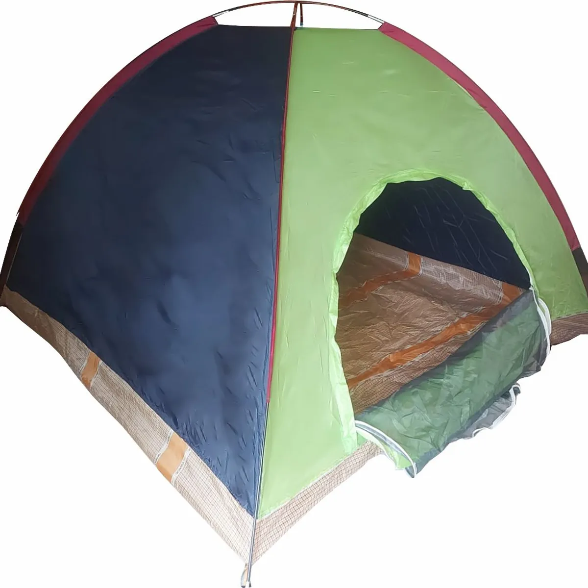 GENERICO - Carpa para Acampar o Camping tipo IGLU para 4 personas-Verde