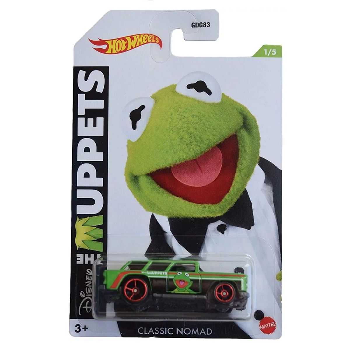 HOT WHEELS - Hot Wheels Diecast Muppets Classic Nomad Verde