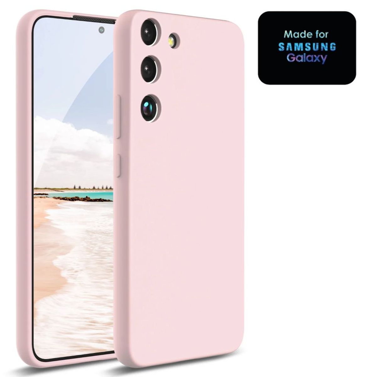 GENERICO - Silicone Case Samsung S23 FE Con Marca