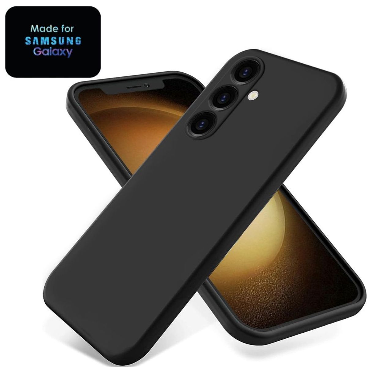 GENERICO - Silicone Case Samsung S23 FE Con Marca