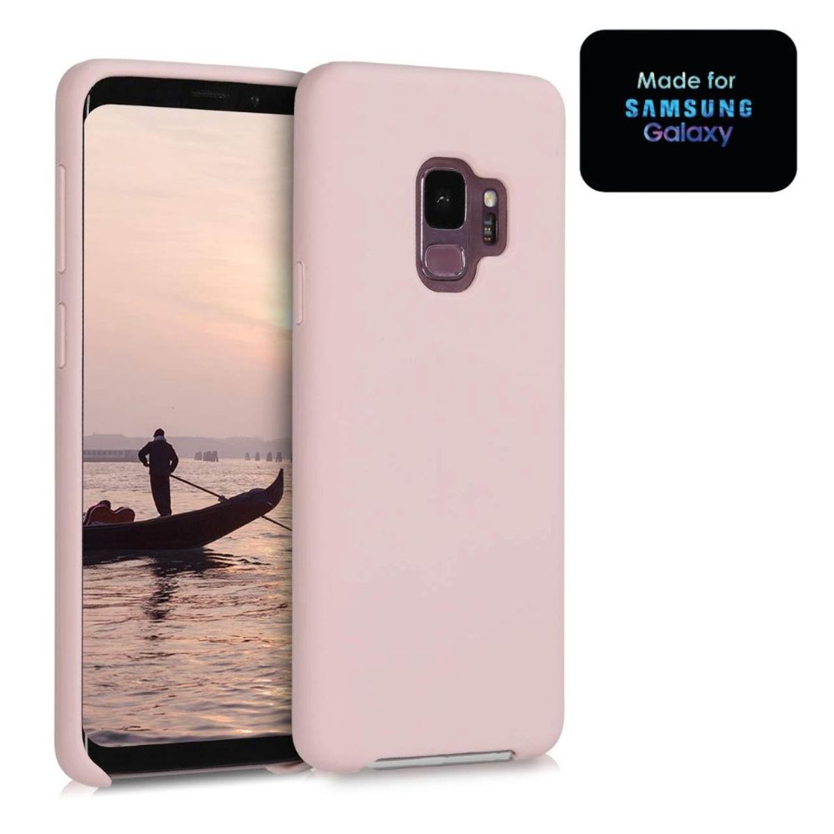 GENERICO - Silicone Case Samsung S9 Plus Con Marca