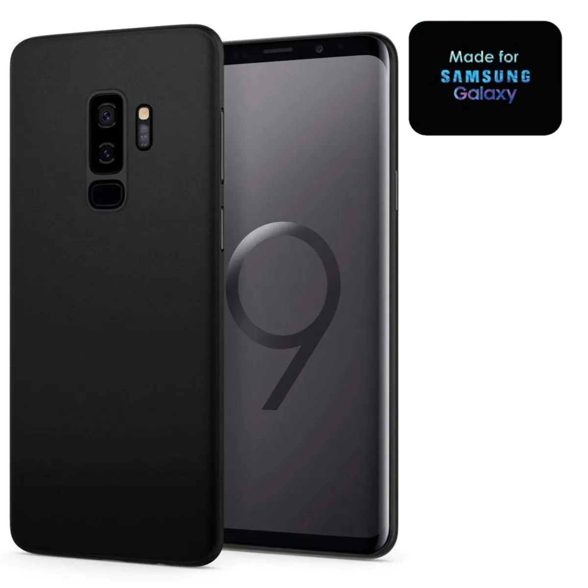 GENERICO - Silicone Case Samsung S9 Plus Con Marca
