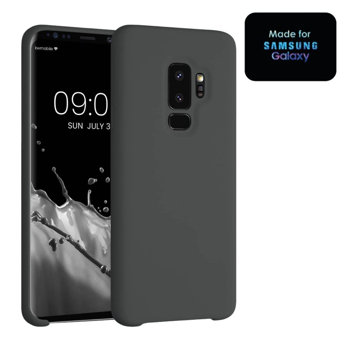 GENERICO - Silicone Case Samsung S9 Plus Con Marca