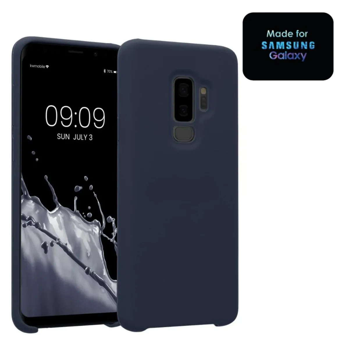 GENERICO - Silicone Case Samsung S9 Plus Con Marca