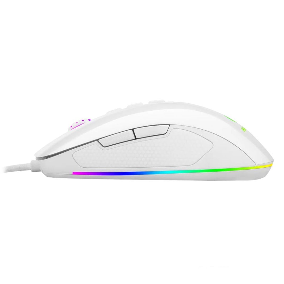 ANTRYX - MOUSE GAMER ANTRYX DPI 12400 CHROME STORM KURTANA WHITE RGB AGM-6200W