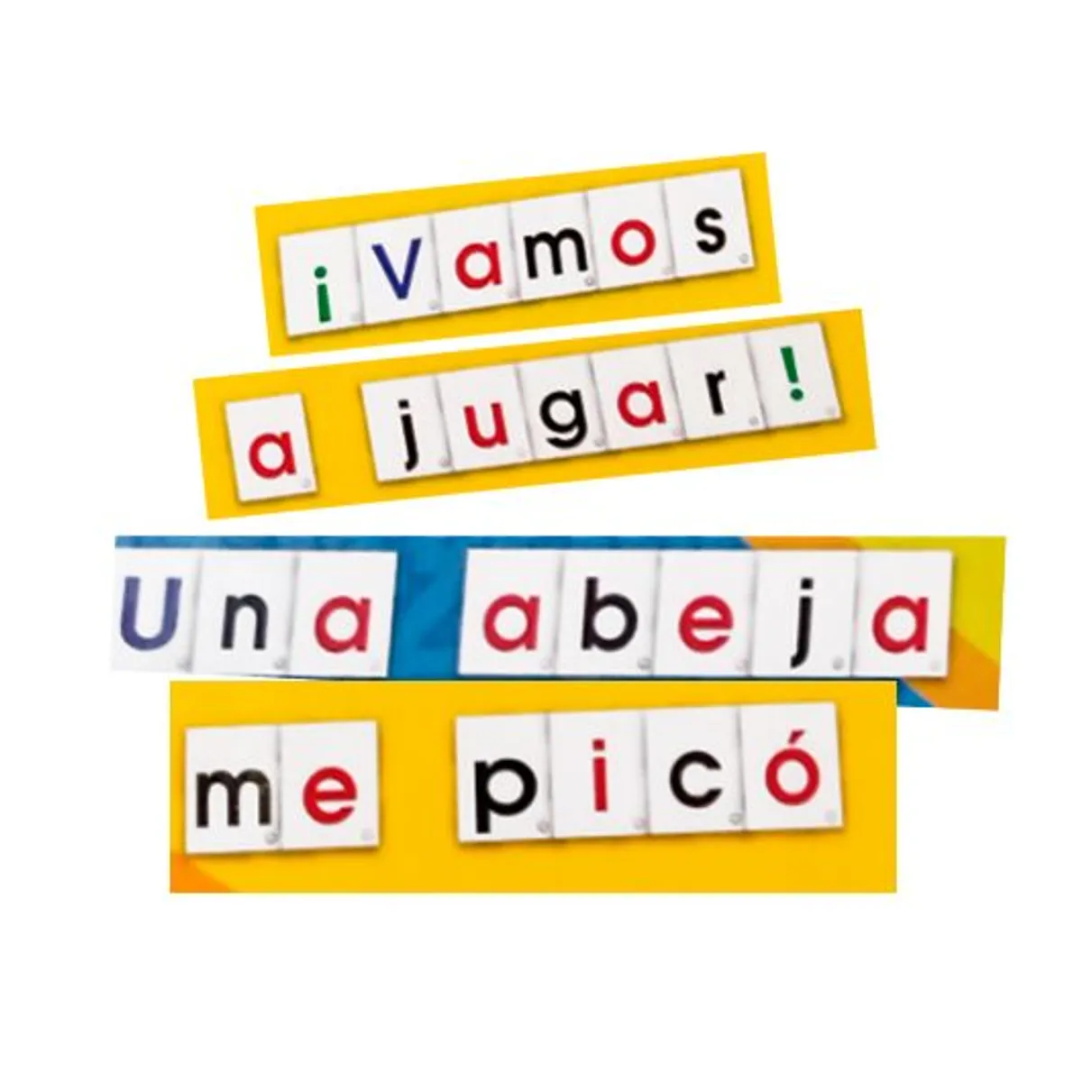 GENERICO - LETRAS MOVILES CURSIVA E IMPRENTA DESGLOSABLE DIDACTICO