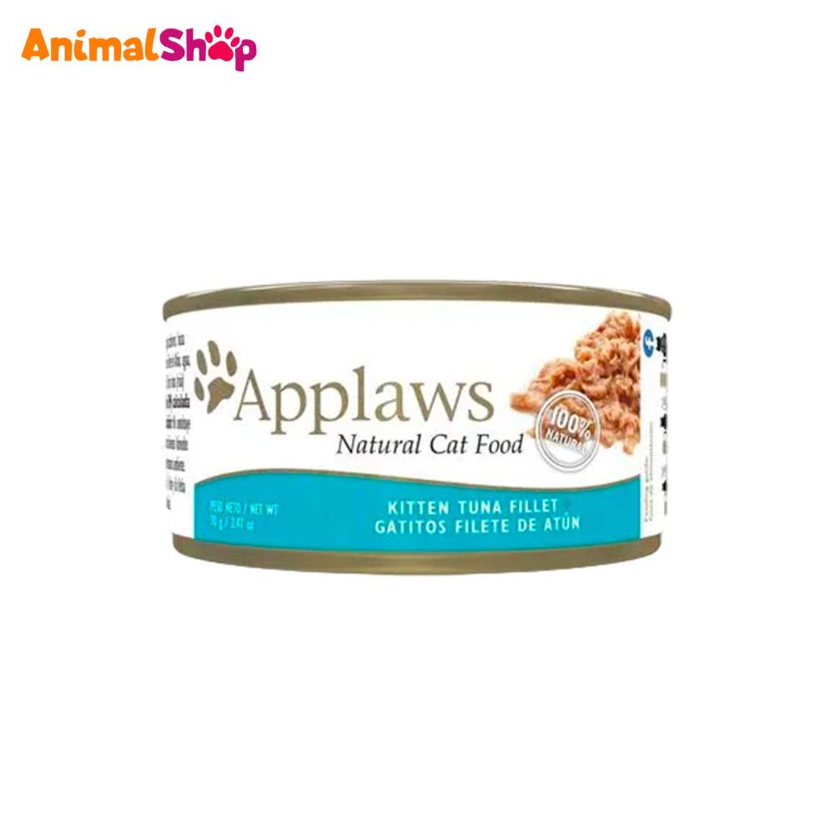 GENERICO - Applaws Filete De Atún - Alimento Para Gatitos 70Gr.