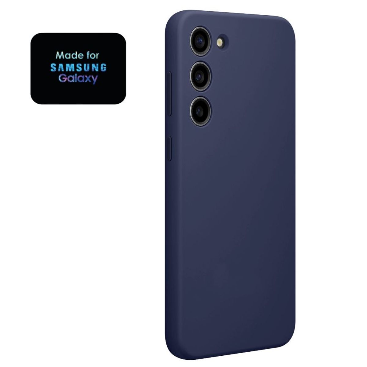 GENERICO - Silicone Case Samsung S21 Plus Con Marca