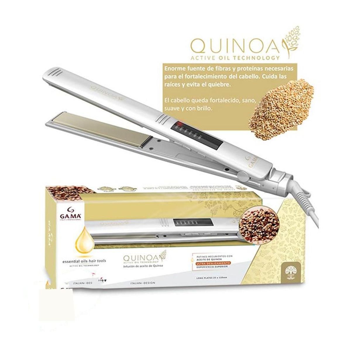 GAMA - Alisadora Elegance  Gama  02536 Led Quinoa