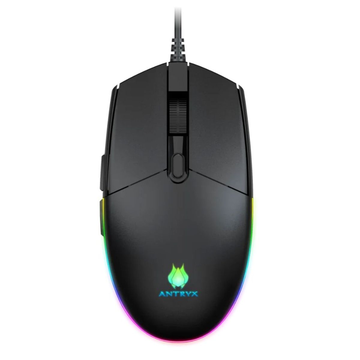ANTRYX - MOUSE GAMER ANTRYX CON DPI 4,200  CHROME STORM M640 RGB AGM-M640K