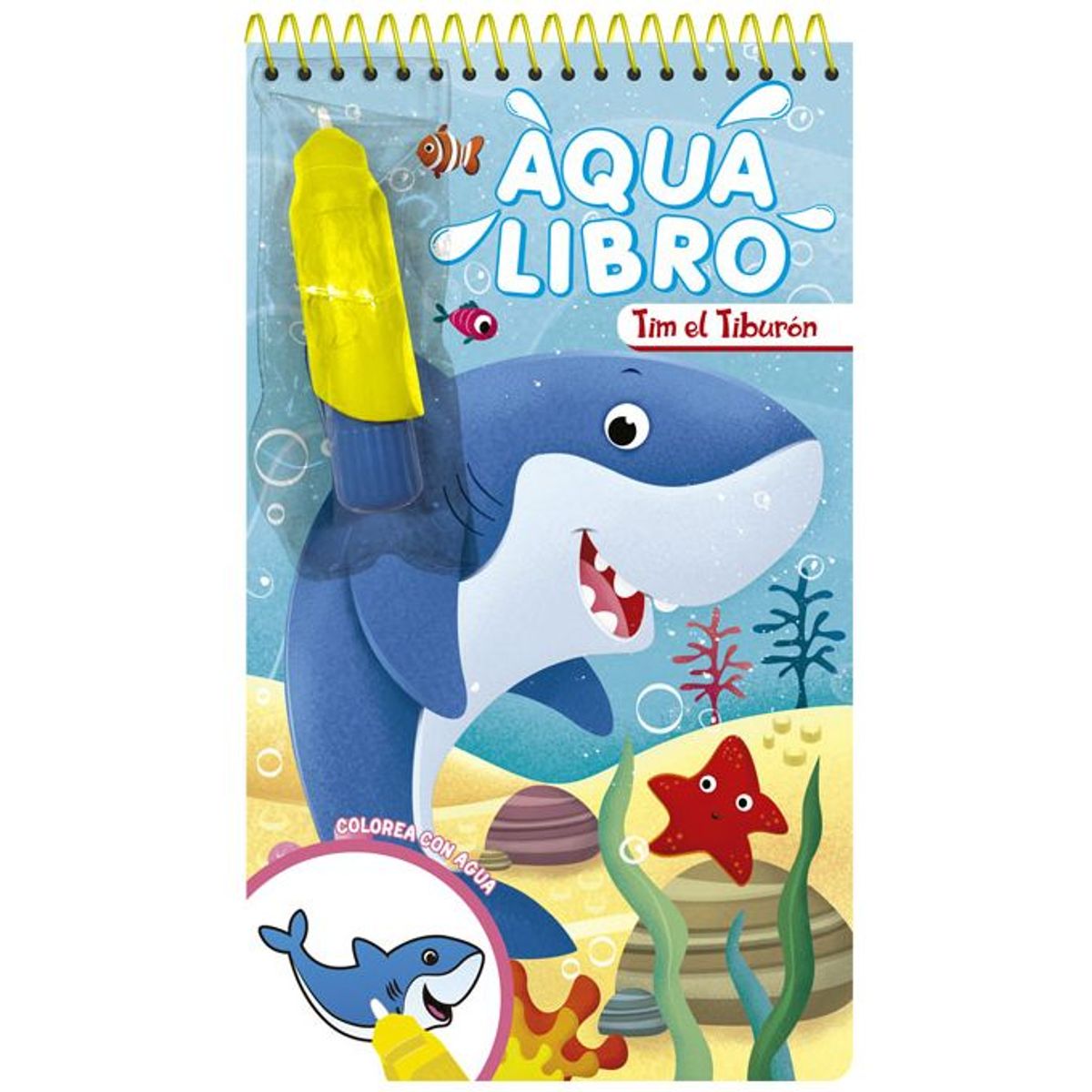 GENERICO - Tim el Tiburon Aqua Libro