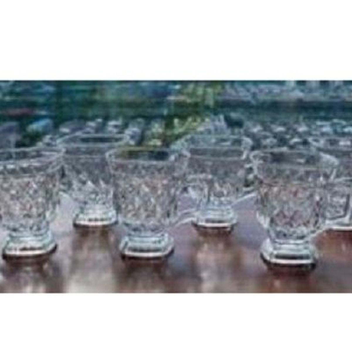 GENERICO - Juego de 6 tazas de vidrio para té café