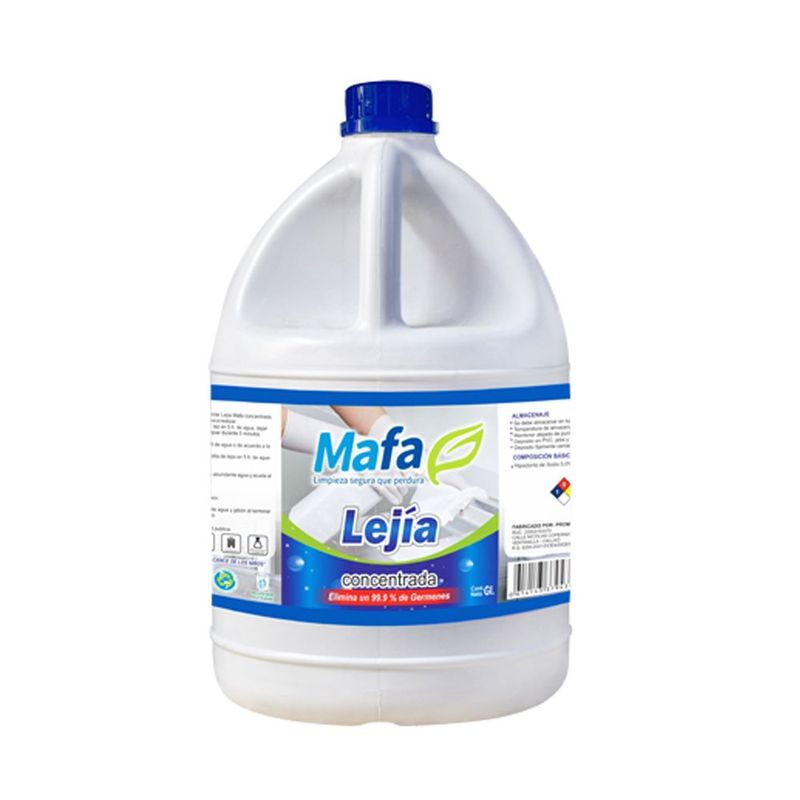 GENERICO - Lejia Mafa 1Gl Limpieza Total Galón 4 Litros
