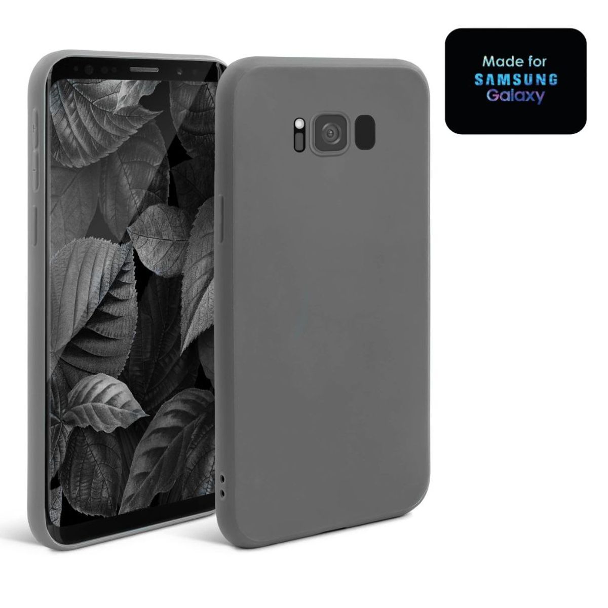 GENERICO - Silicone Case Samsung S8 Con Marca