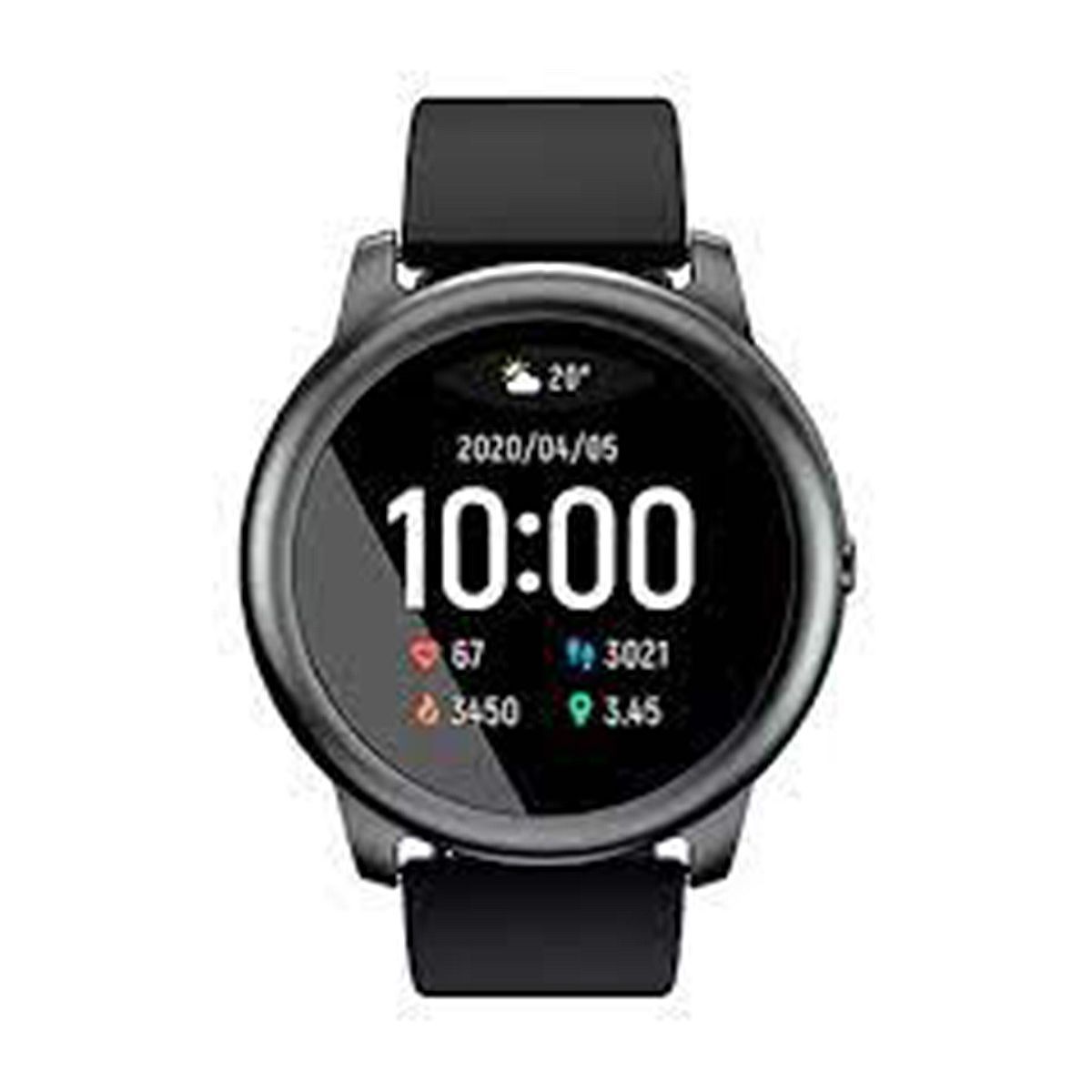 HAYLOU - Reloj Haylou LS05 Solar IP68 inteligente Bluetooth Negro