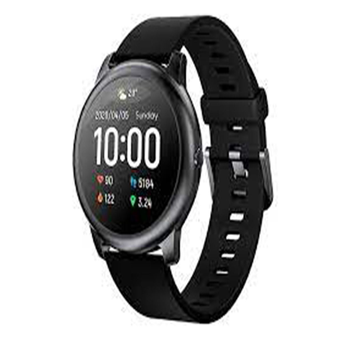 HAYLOU - Pulsera Reloj inteligente Haylou LS05 Solar Bluetooth Negro ip68