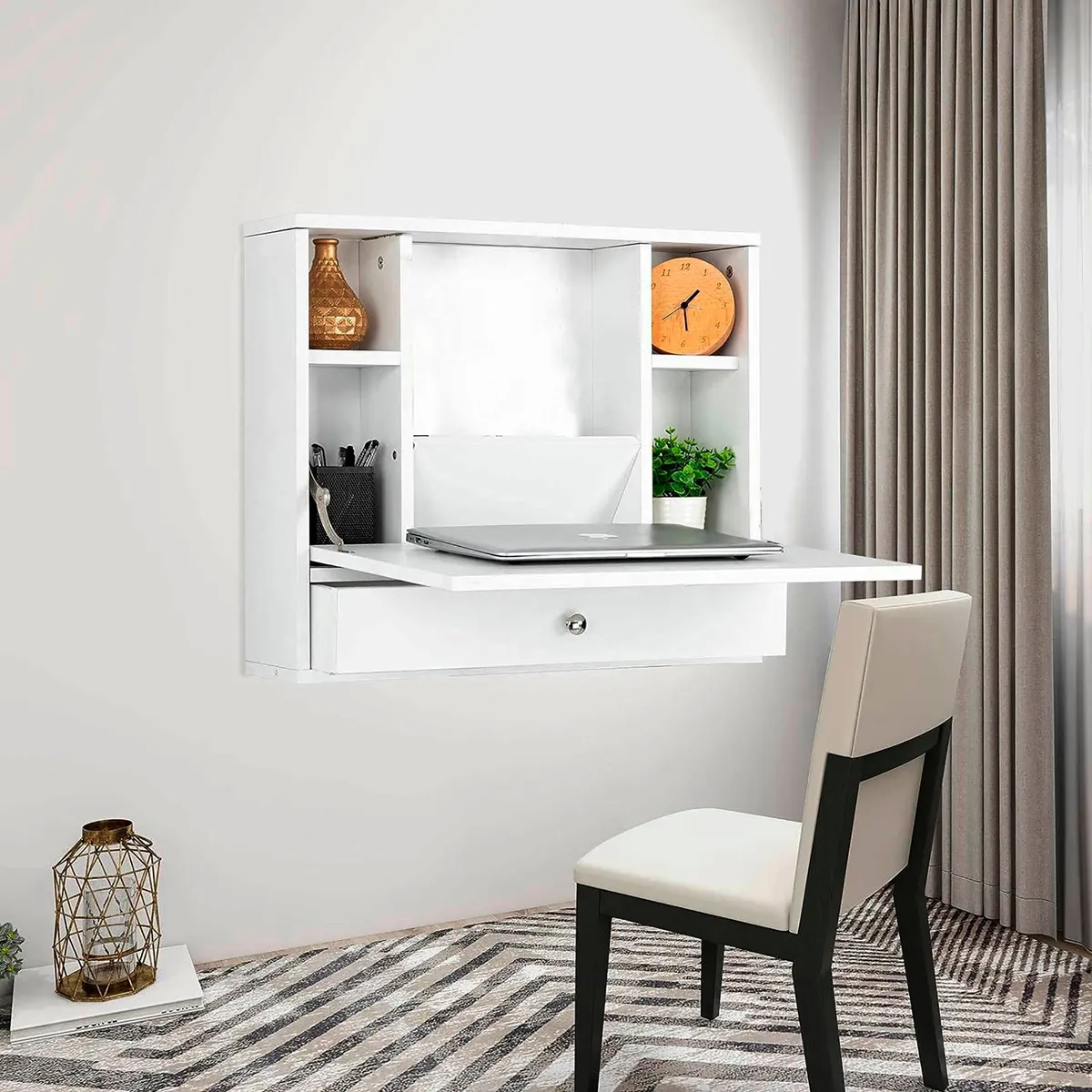 VILLA HOGAR - Escritorio flotante plegable Talara