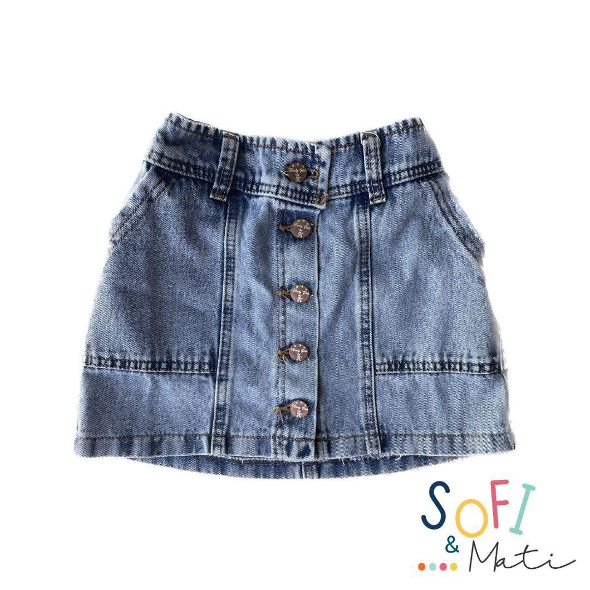 GENERICO - Falda jean Sofi y Mati