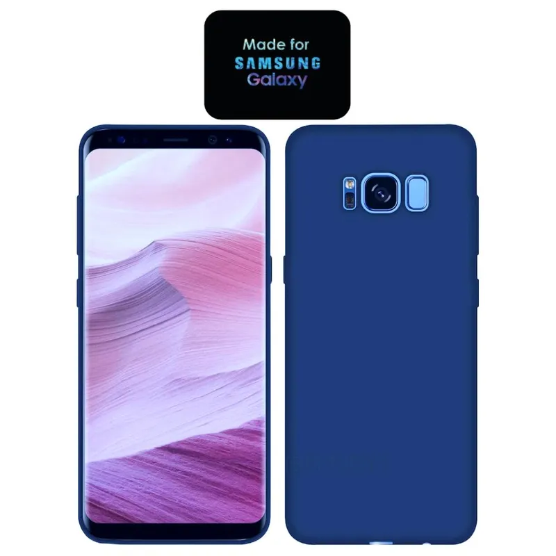 GENERICO - Silicone Case Samsung S8 Plus Con Marca