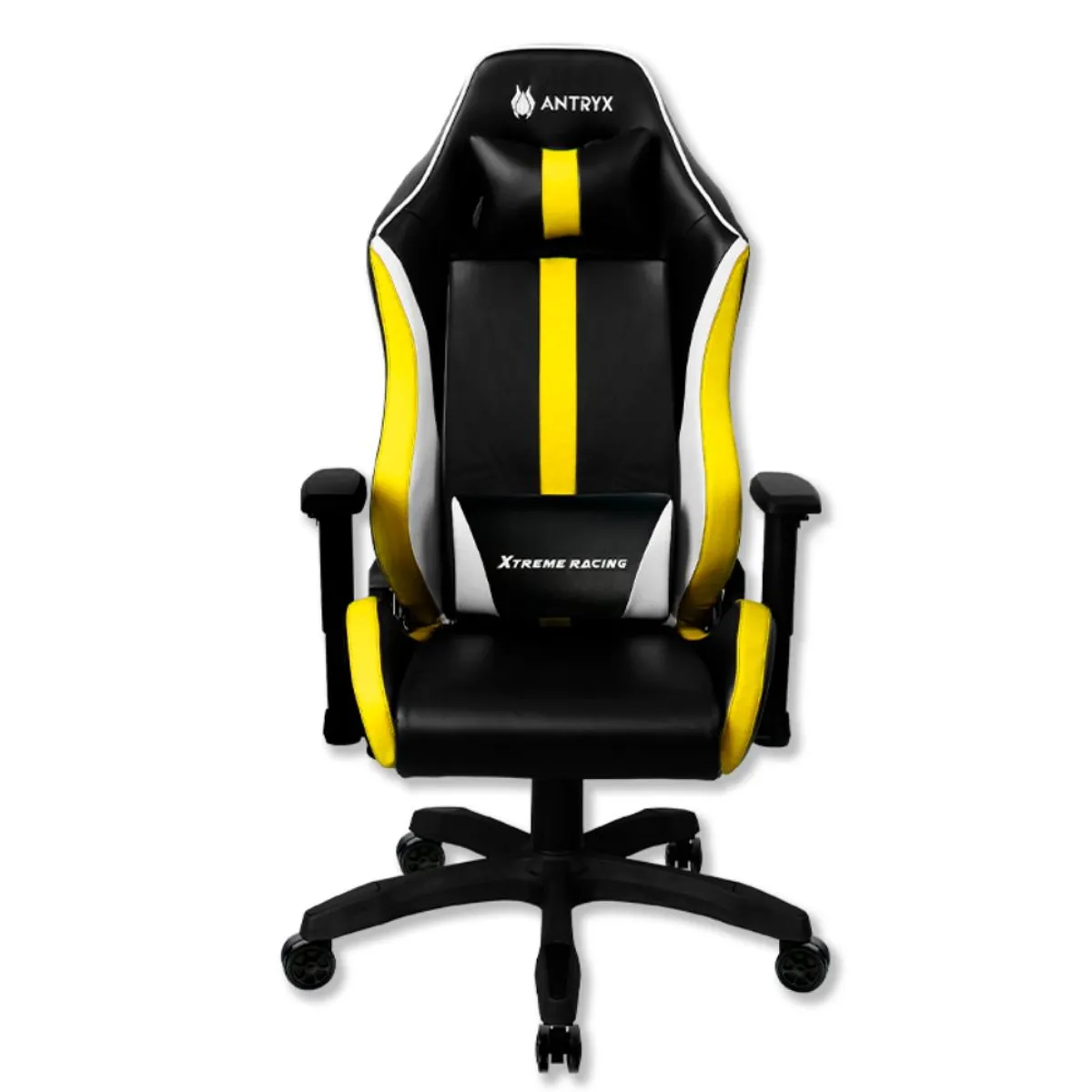 ANTRYX - SILLA  ANTRYX RECLINABLE CON ALMOHADILLA XTREME RACING NOVA YELLOW