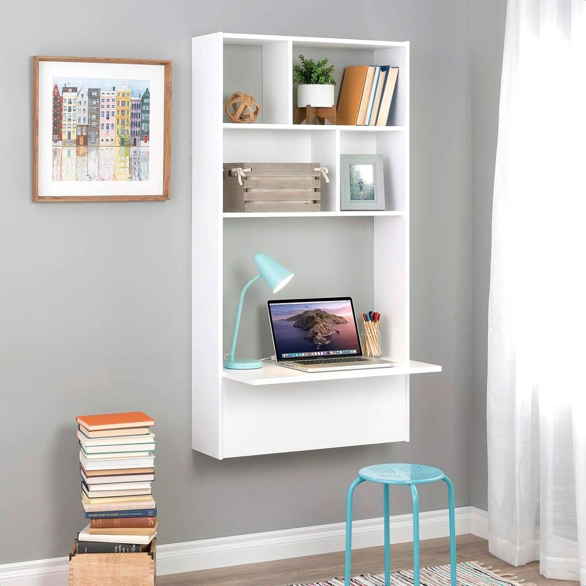 VILLA HOGAR - Escritorio flotante Yumpio