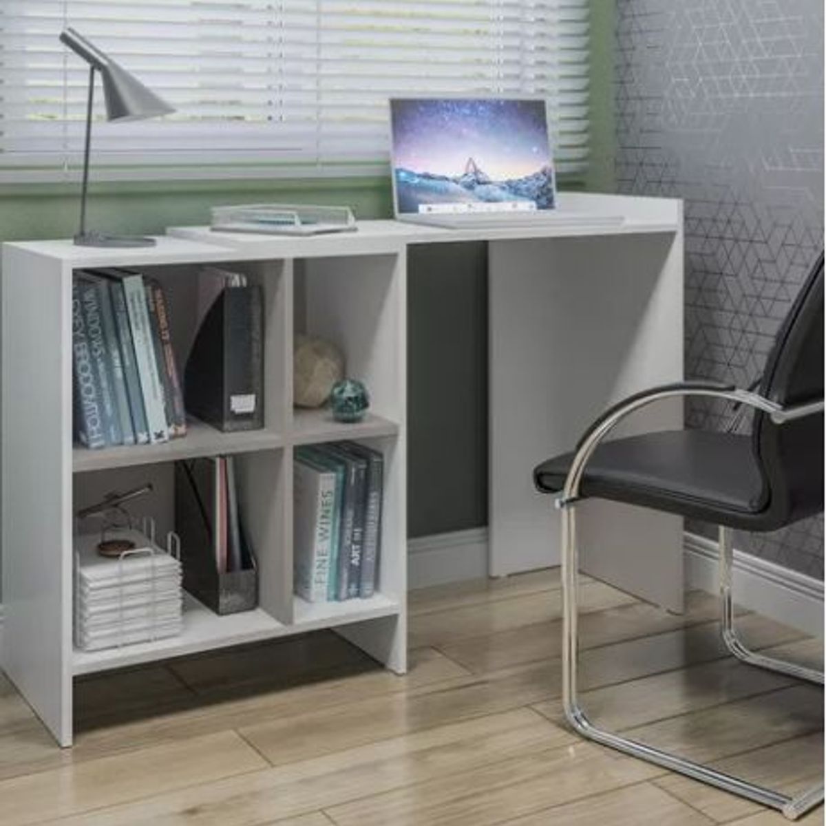 NACION MUEBLES - Escritorio con divisores Alex