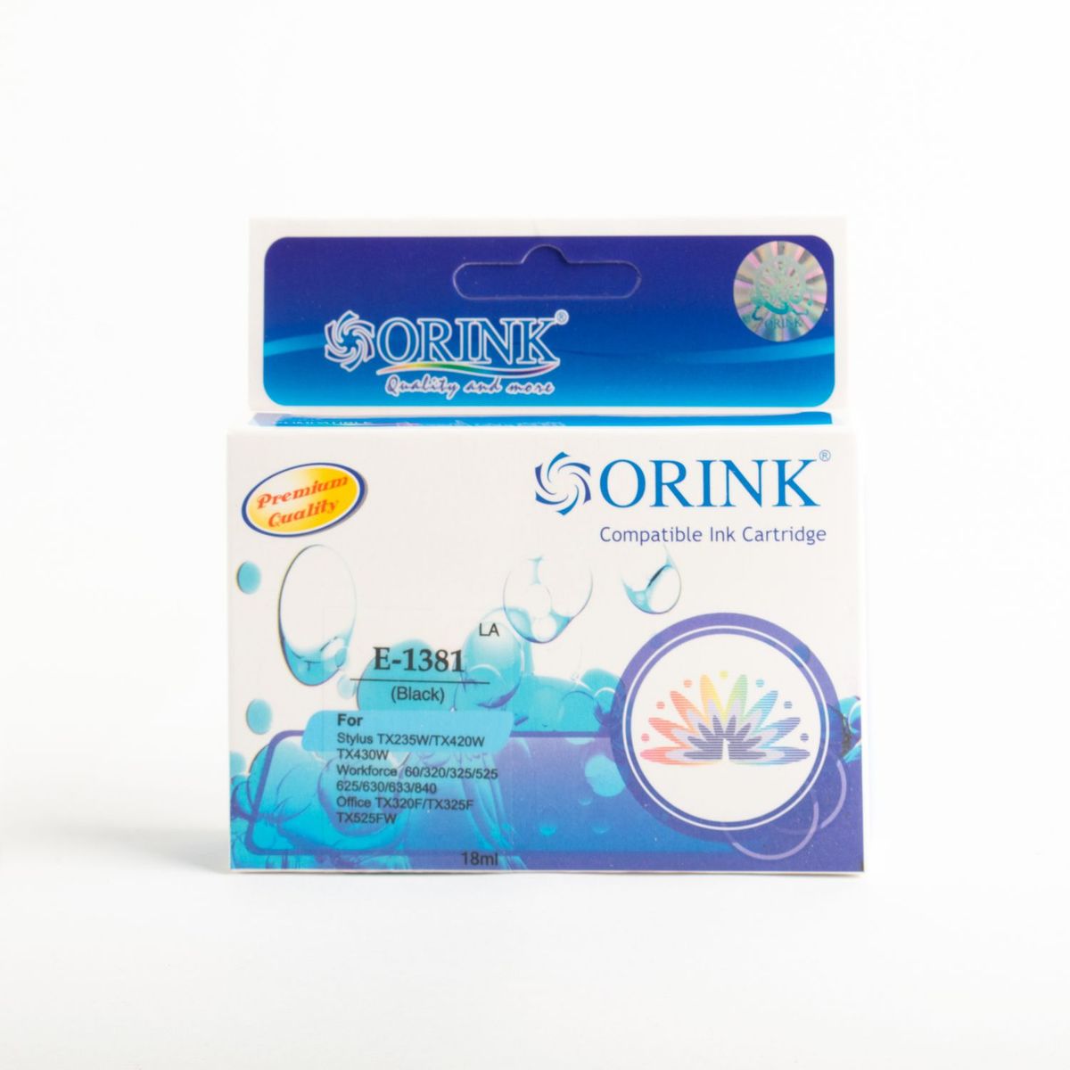 GENERICO - Cartucho de tinta Compatible T 138  Negro  Black 18 ml