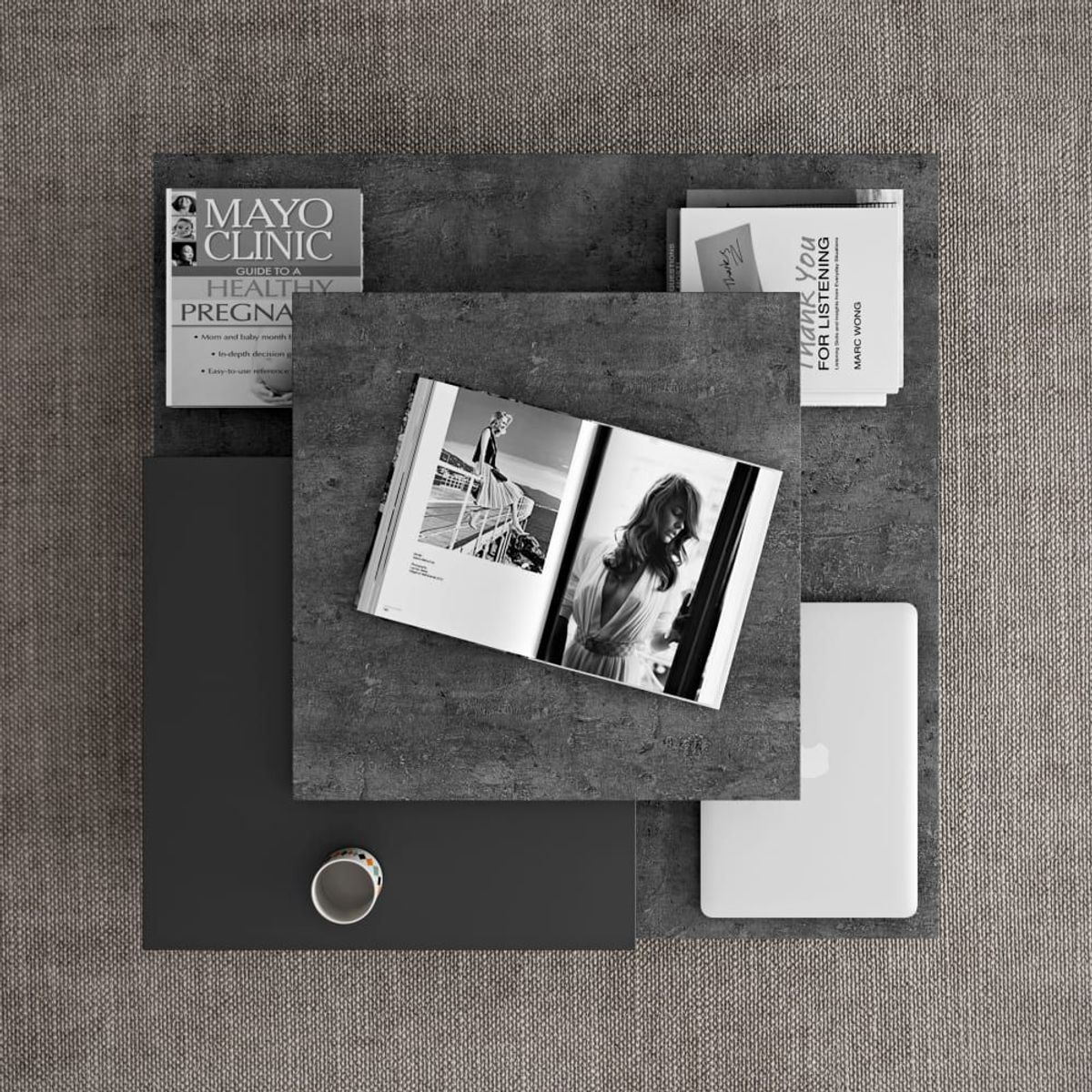 TU MESITA - Mesa de Centro Galdó Negro 90cm TU MESITA