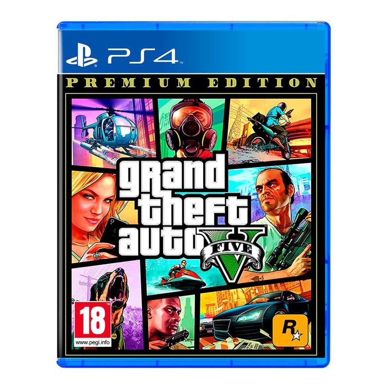 ROCKSTAR GAMES - Grand Theft Auto V Premium Playstation 4 Euro