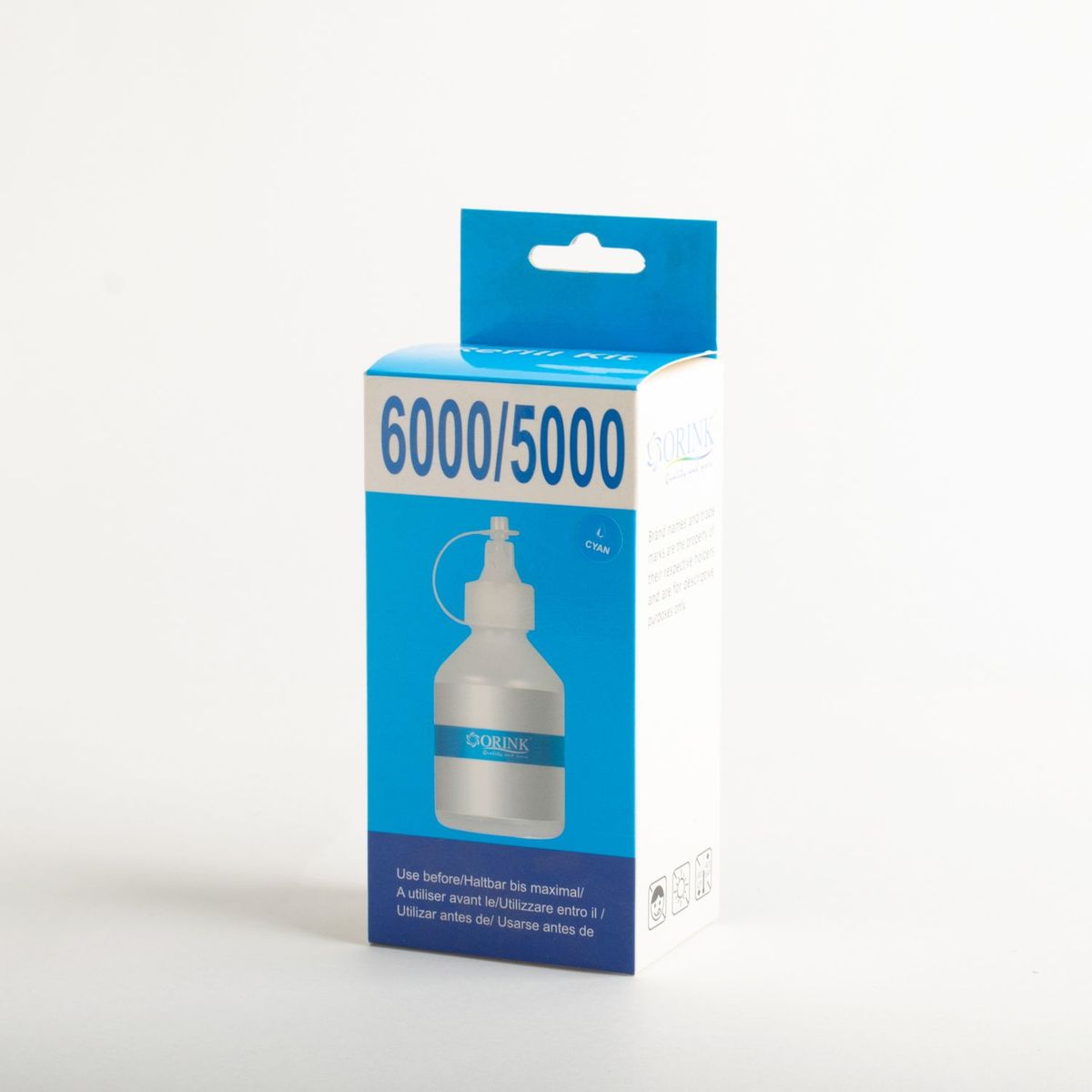 GENERICO - Tinta Compatible 6000 5000 Cyan 50 ml
