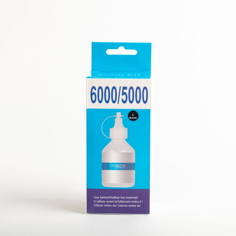 GENERICO - Tinta Compatible 6000 5000 Black 100 ml