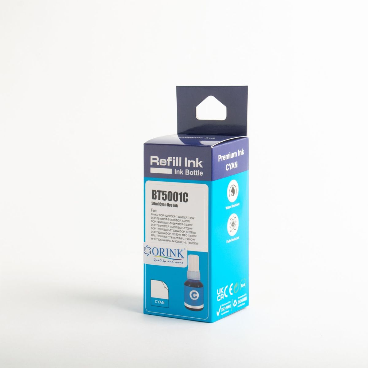 GENERICO - Tinta Compatible BT5001C Azul Cyan 50 ml