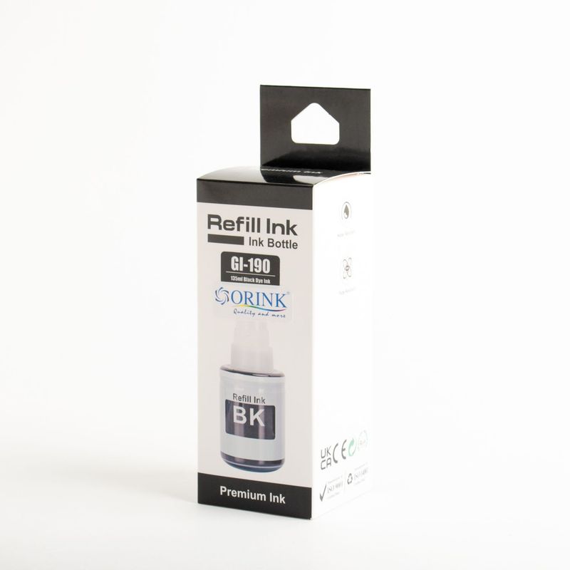 GENERICO - Tinta Compatible GI-190 Black 135 ml