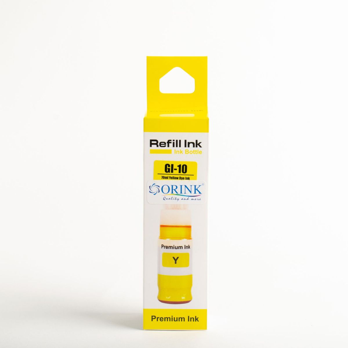 GENERICO - Tinta Compatible GI10 Yellow 70 ml