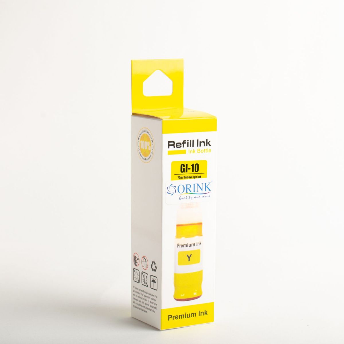 GENERICO - Tinta Compatible GI10 Yellow 70 ml