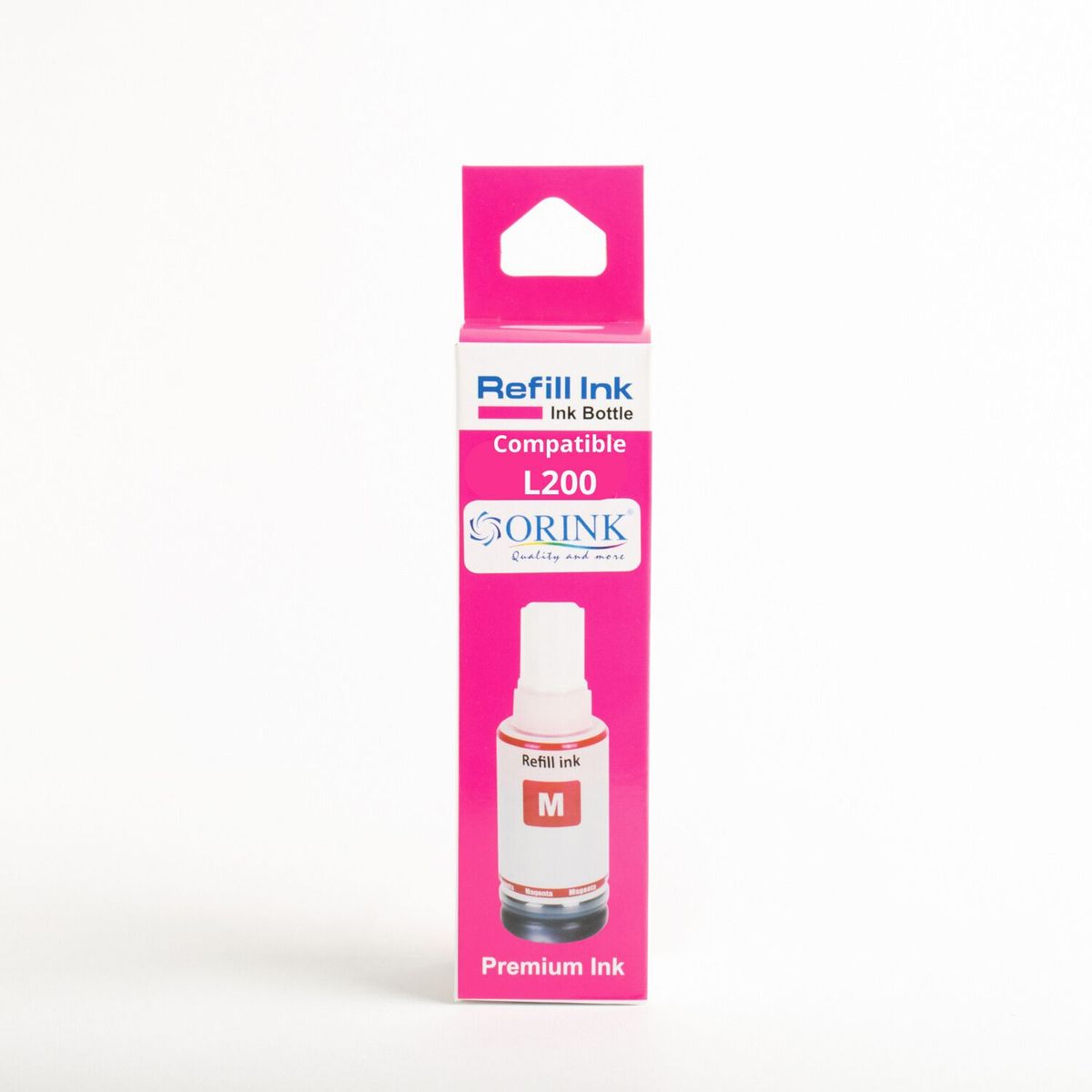 GENERICO - Tinta Compatible ORINK para serie L200 o 664 Magenta 70 ml