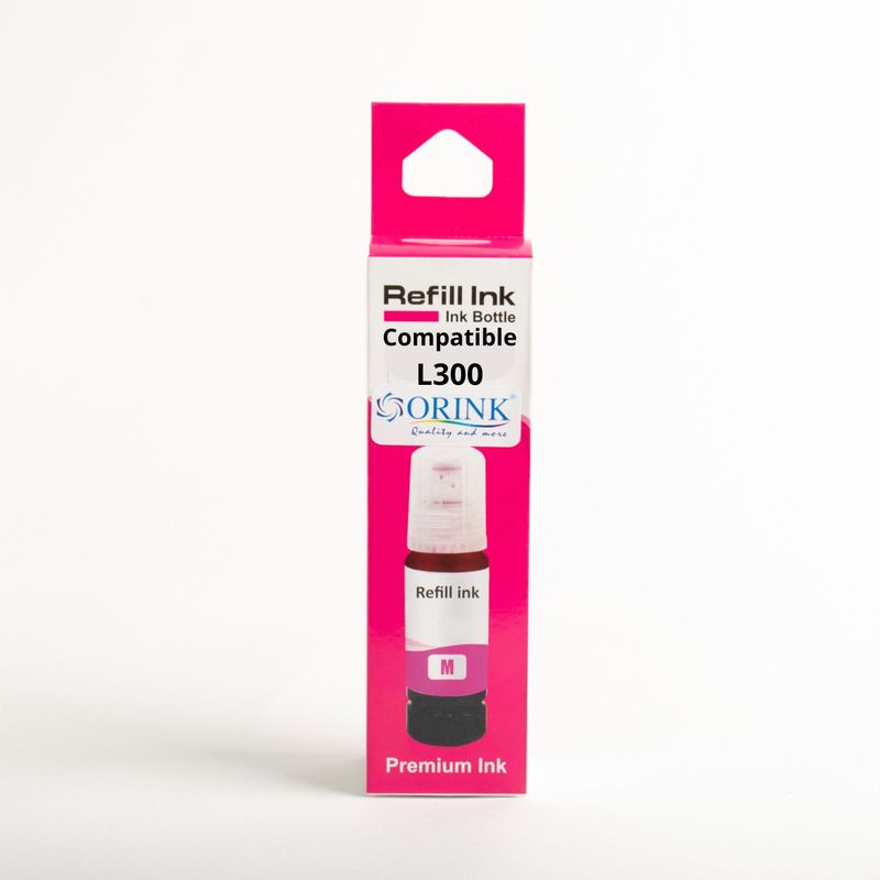 GENERICO - Tinta Compatible ORINK para la serie L300 o 544 Magenta 70 ml