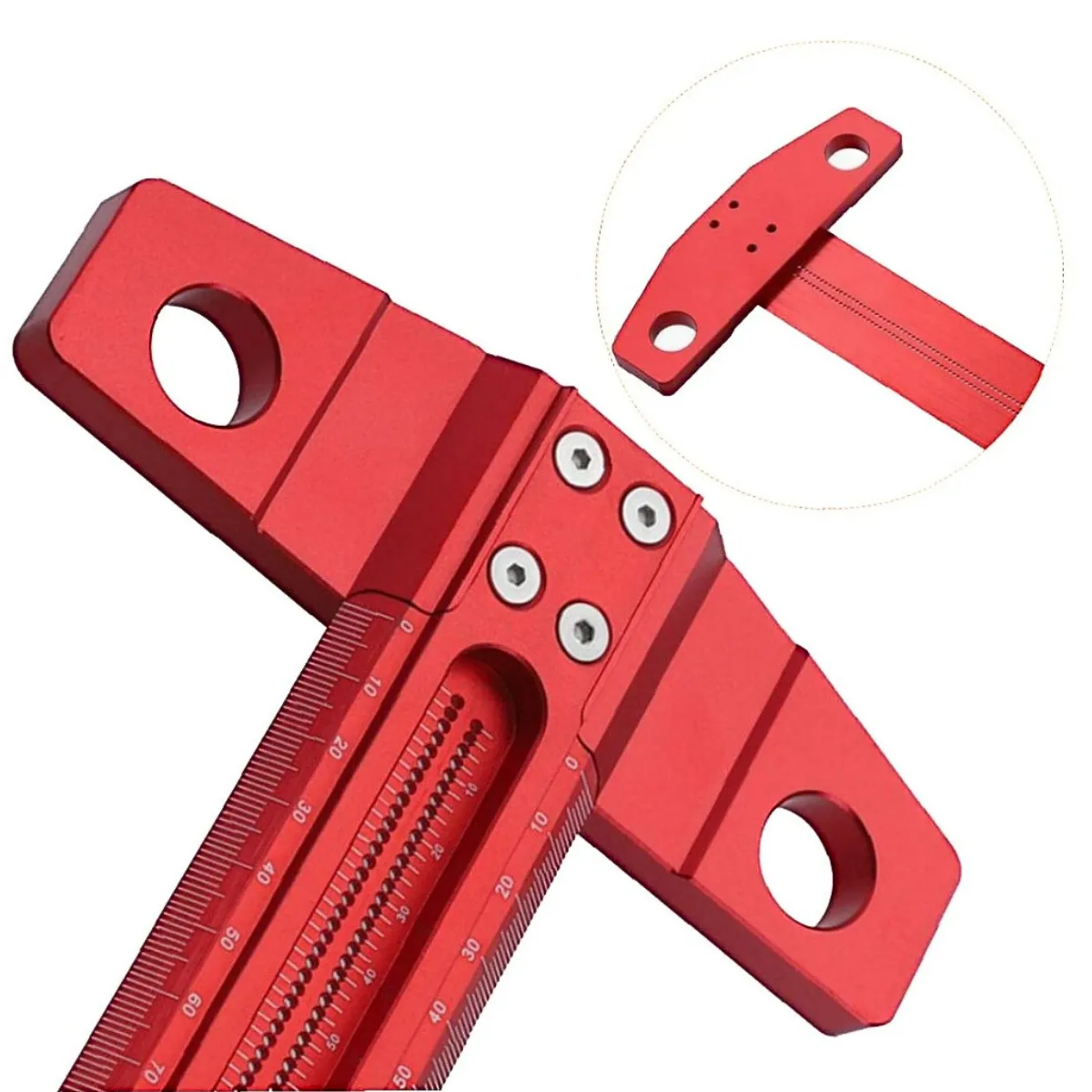 GENERICO - Regla T de 300mm para Trazados de Carpintería - para trazos perfectos