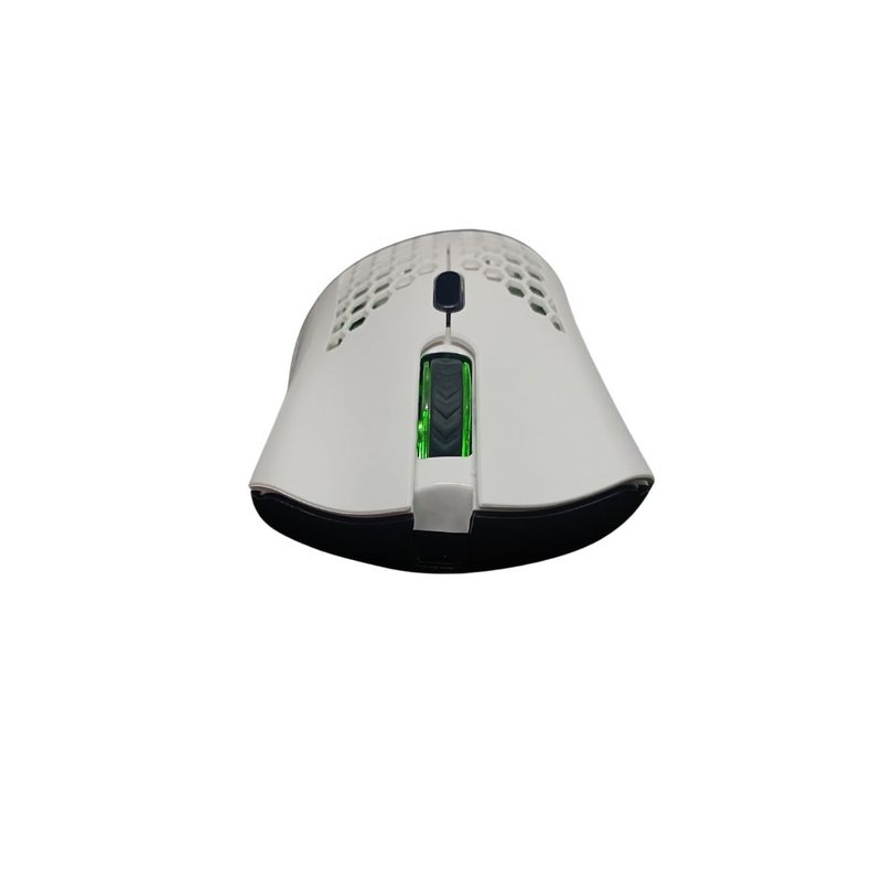 GENERICO - Mouse Gamer USB Inalambrico blanco Click Silencioso