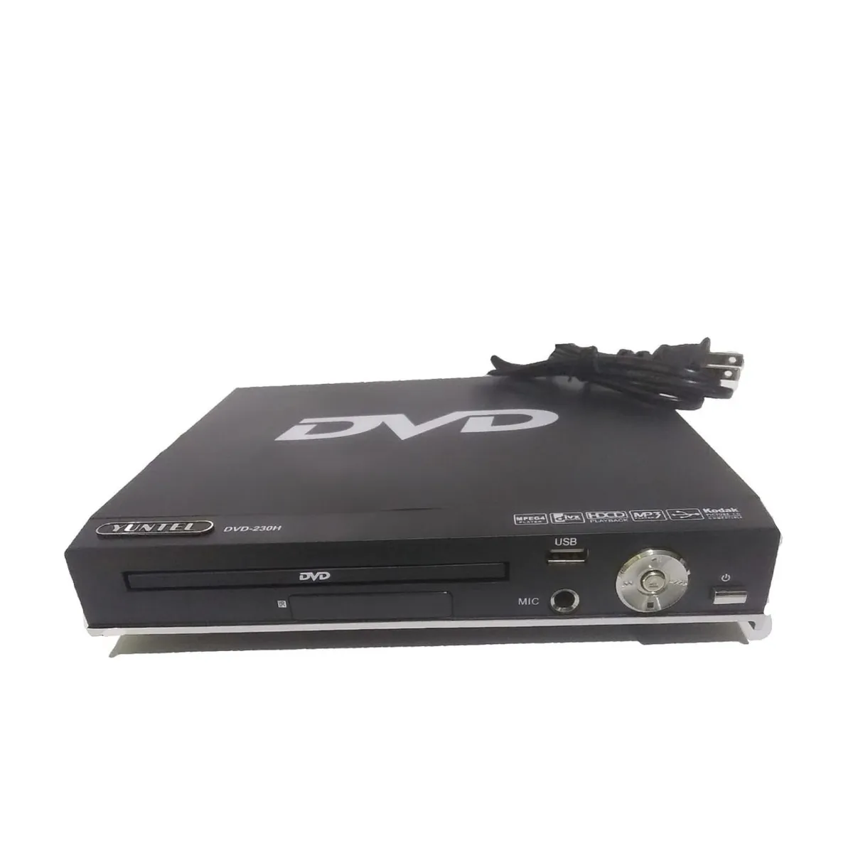GENERICO - Reproductor de DVD y CDs Yuntel DVD-230H