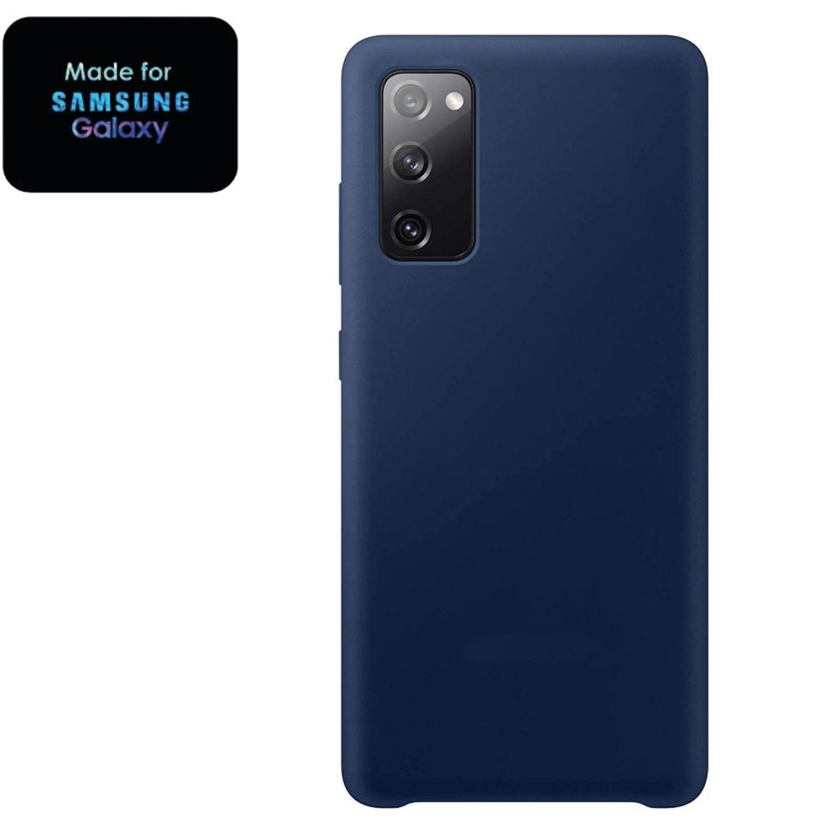 GENERICO - Silicone Case Samsung S20 Con Marca