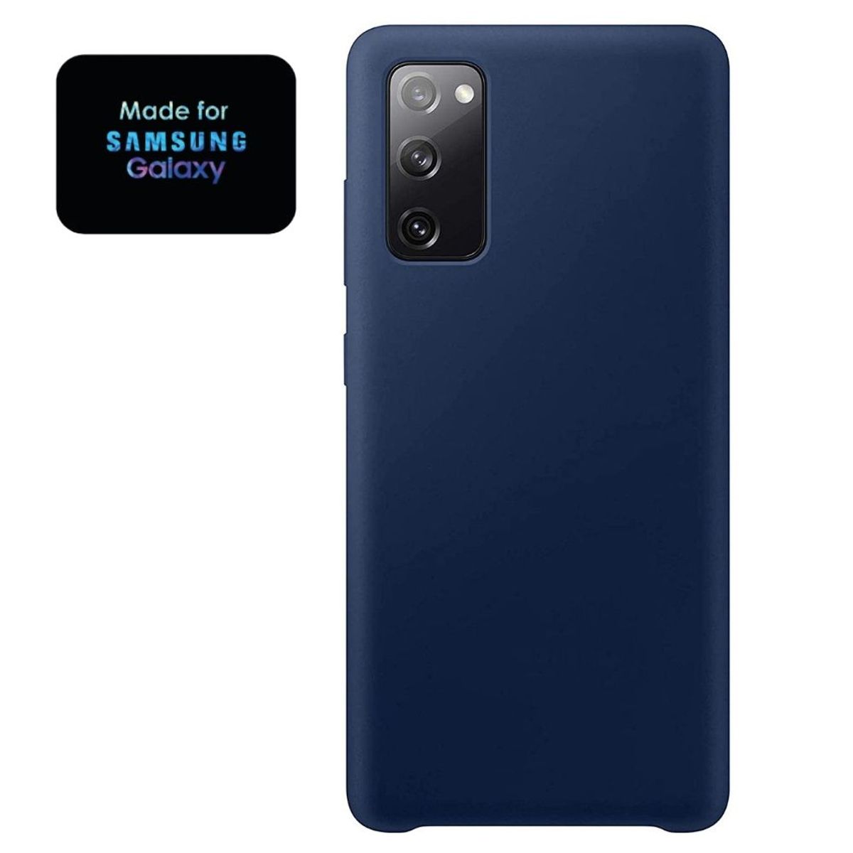 GENERICO - Silicone Case Samsung S20 FE Con Marca