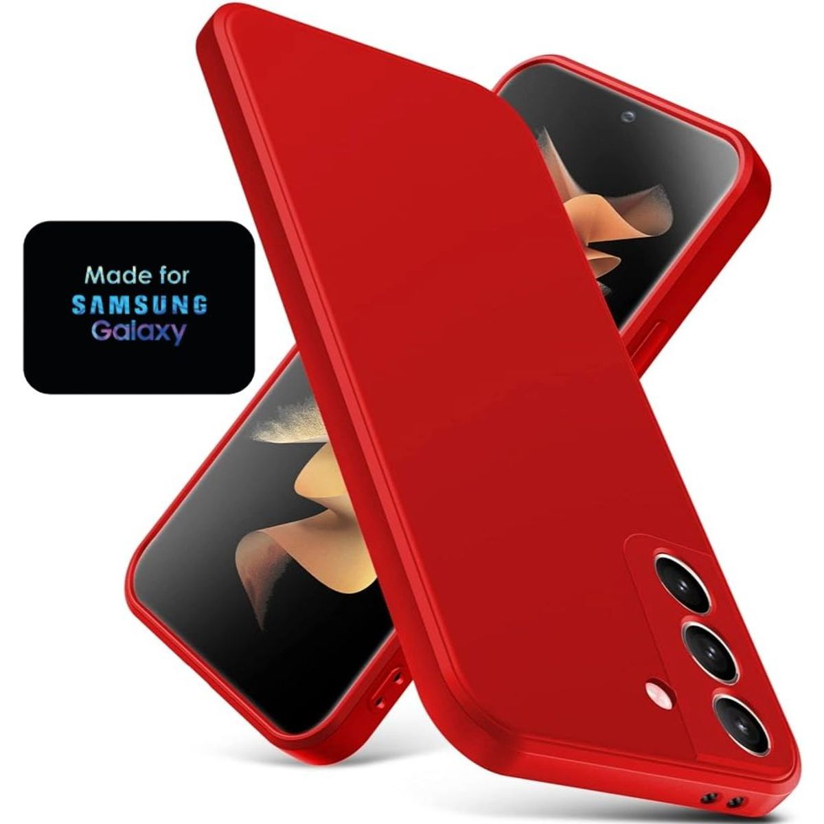 GENERICO - Silicone Case Samsung S21 FE Con Marca