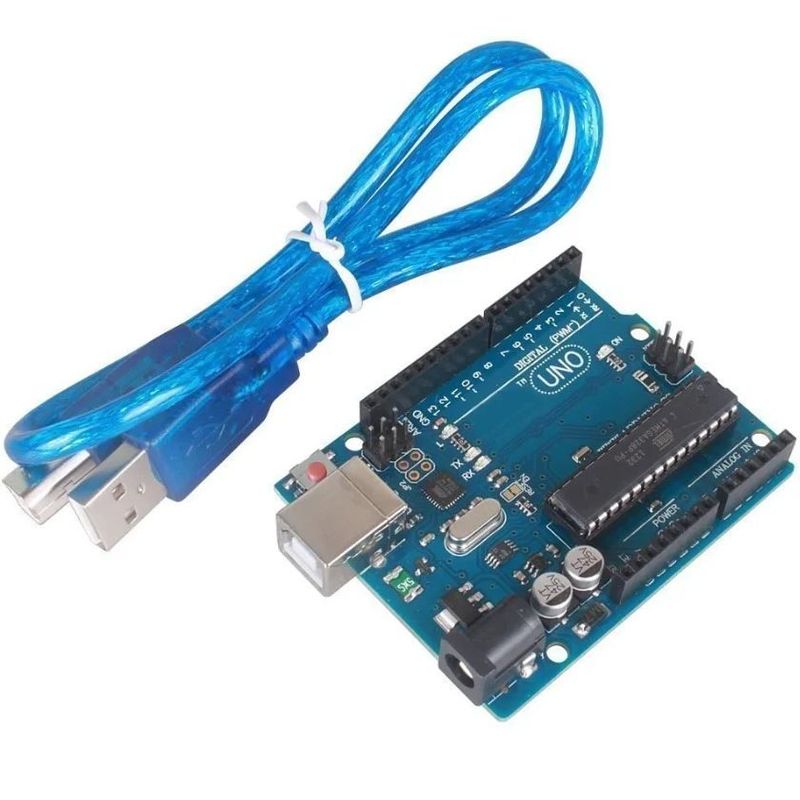GENERICO - ARDUINO UNO R3 COMPATIBLE  + CABLES USB DE 50CM