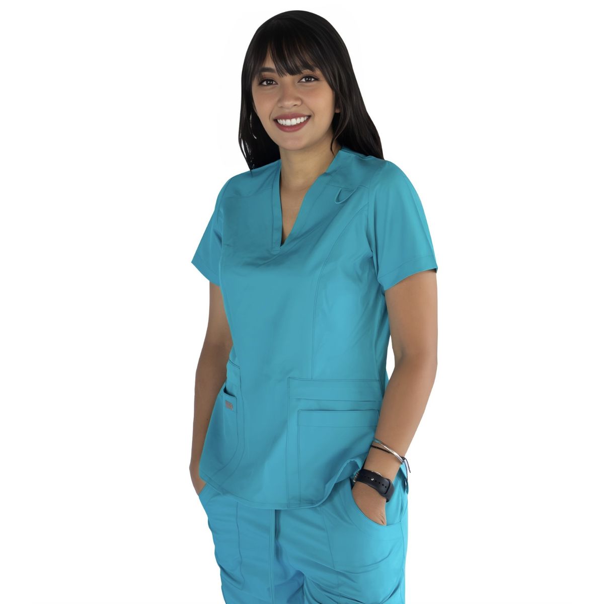 TWELVE - Twelve - conjunto scrub Chloe - agua marina o turquesa enfermería