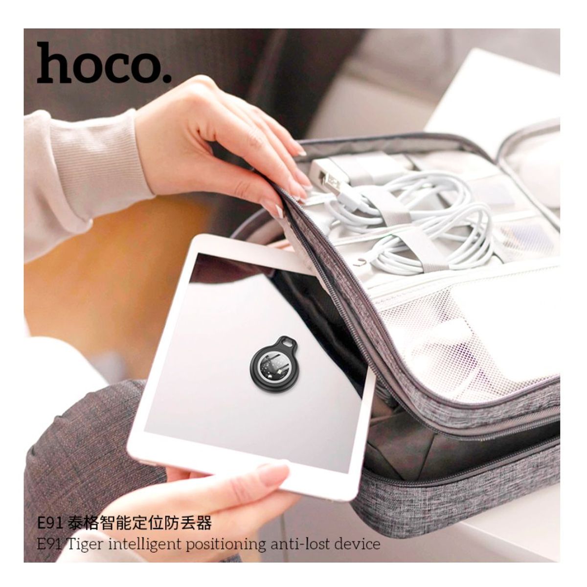 HOCO - Mini GPS Buscador Rastreador GPS Ubicación Inteligente HOCO E91