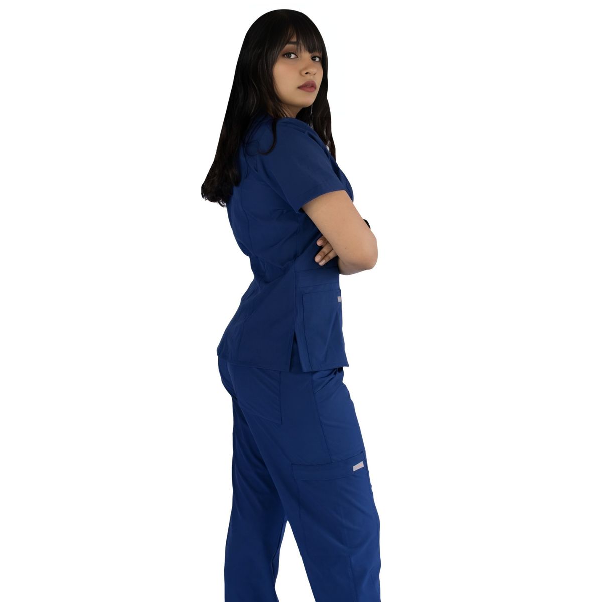 TWELVE - Twelve - conjunto scrub Chloe - azul acero