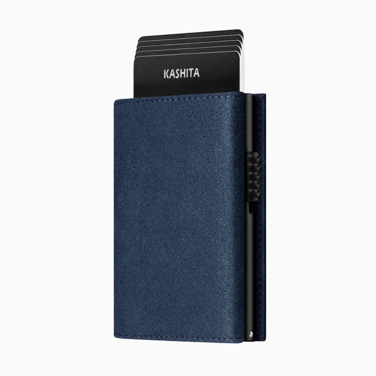 GENERICO - Billetera exclusiva con tarjetero automático RFID Navy - Kashita Perú