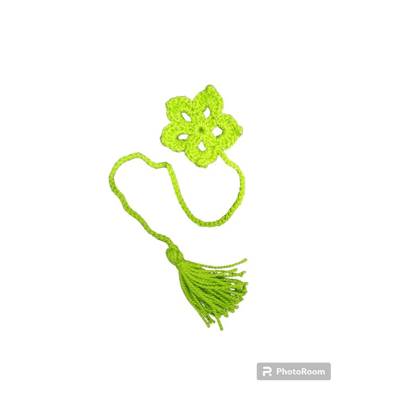 GENERICO - Separadores de Libros - Flor Verde 30cm